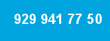 929 941 77 50 929 941 77 50